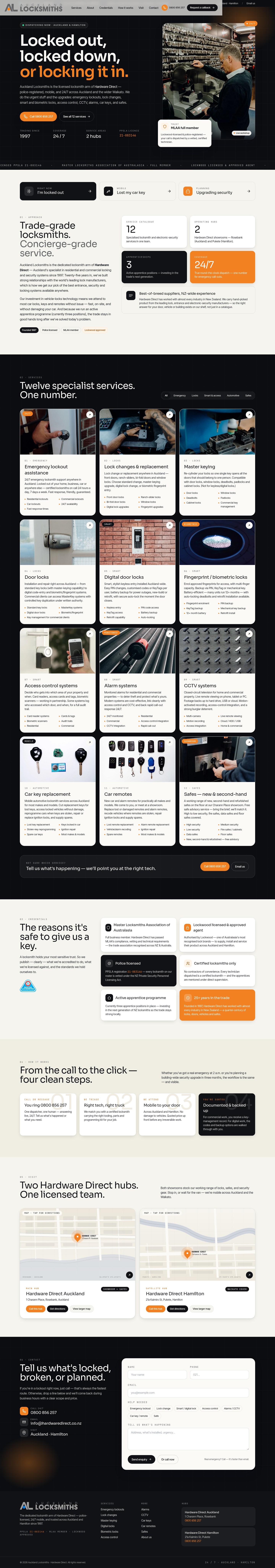 Option B preview — modern, structured design